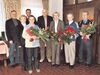 Vier Mitglieder des SPD-Ortsvereins Barkhausen wurden von Inge Howe für ihre Treue zur Partei geehrt. | Foto: privat