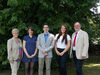 Auf dem Bild von links: Inge Howe (MdL), Hannah Hiese, Robin Niemann, Marina Lohmüller, Ernst-Wilhelm Rahe (MdL)